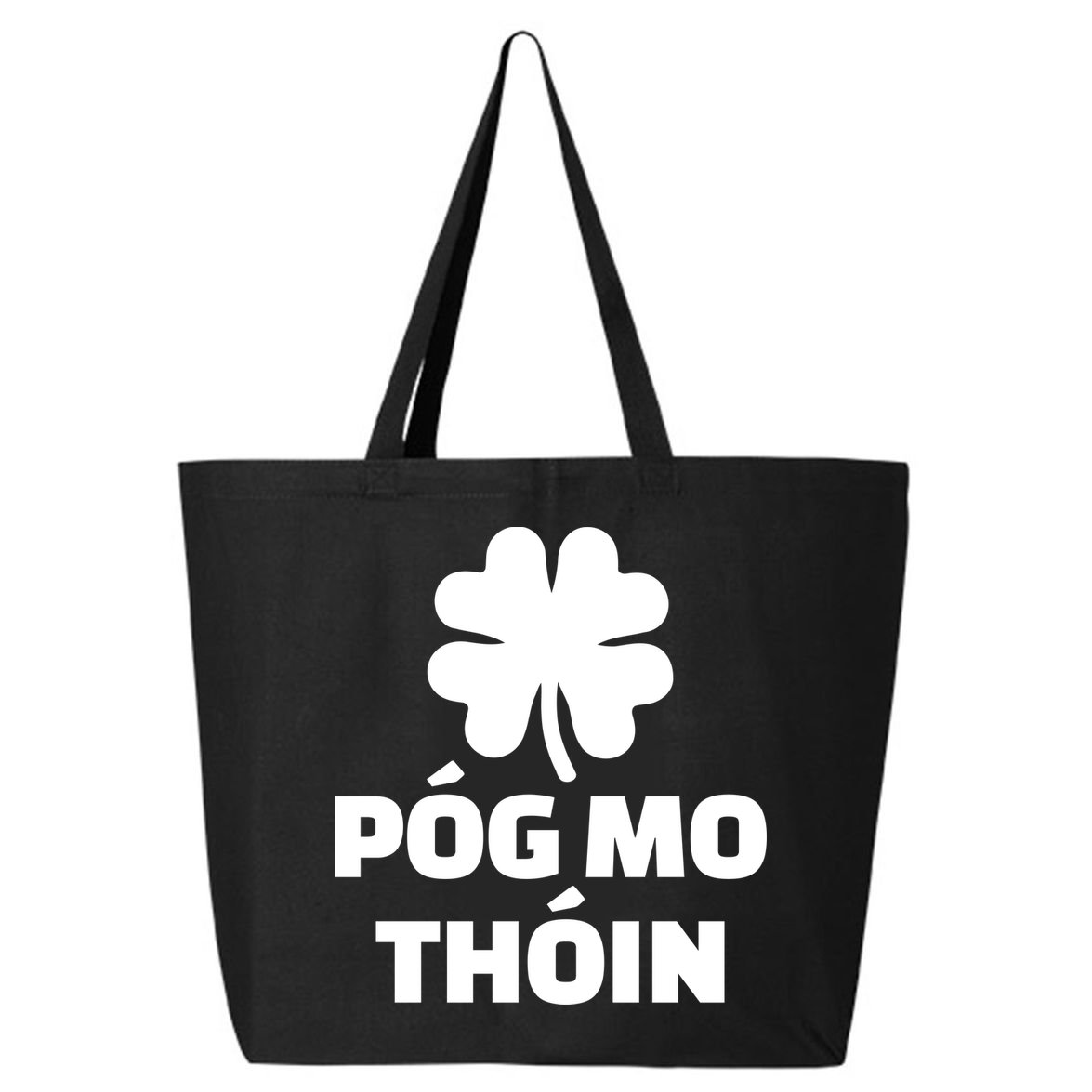 Pog mo thoin - Kiss my ass 25L Jumbo Tote