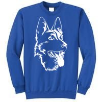 Portrait Of Ger Shepherd For Dog Owners Gift Sweatshirt