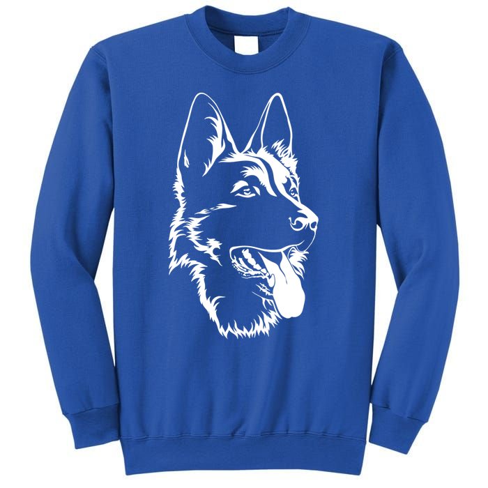 Portrait Of Ger Shepherd For Dog Owners Gift Sweatshirt