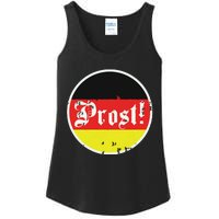 Prost Oktoberfest Germany German Vintage Oktoberfest Ladies Essential Tank