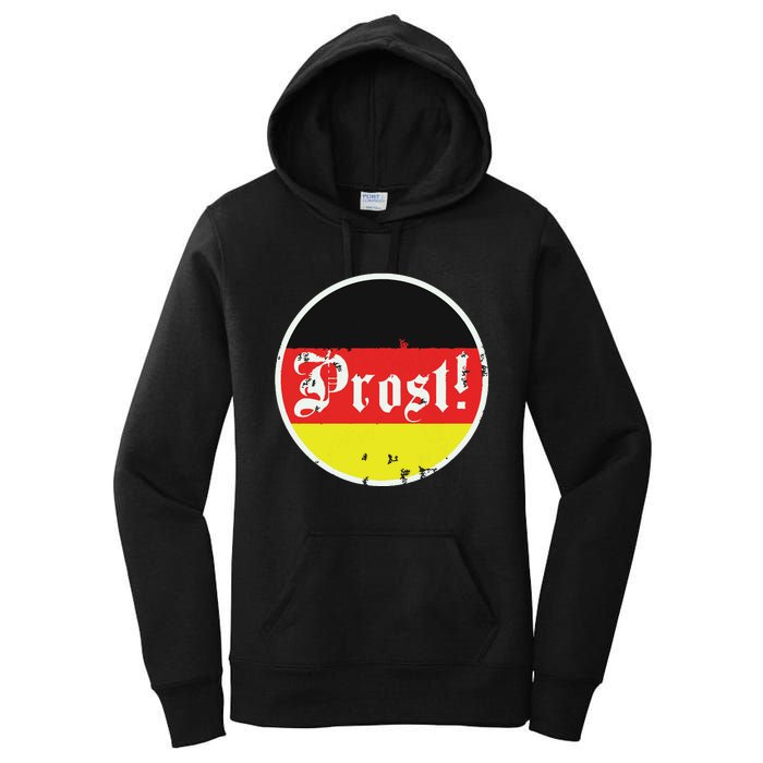 Prost Oktoberfest Germany German Vintage Oktoberfest Women's Pullover Hoodie