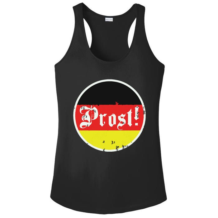 Prost Oktoberfest Germany German Vintage Oktoberfest Ladies PosiCharge Competitor Racerback Tank