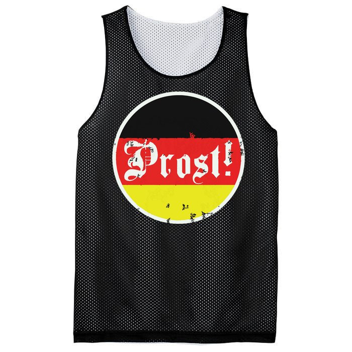 Prost Oktoberfest Germany German Vintage Oktoberfest Mesh Reversible Basketball Jersey Tank