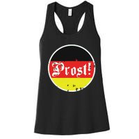 Prost Oktoberfest Germany German Vintage Oktoberfest Women's Racerback Tank