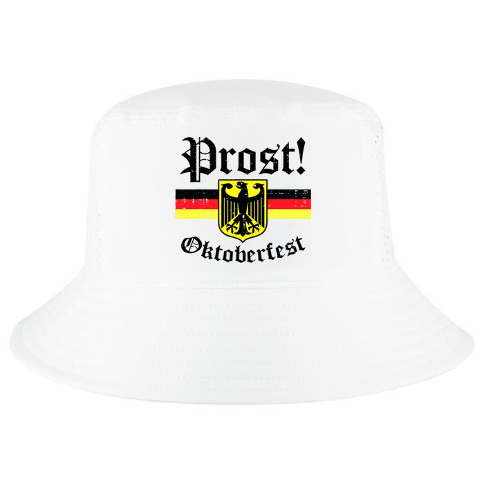 Prost Oktoberfest German Flag Crest Eagle Bavarian Cool Comfort Performance Bucket Hat