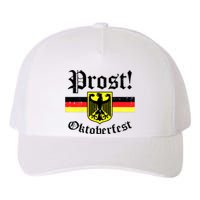 Prost Oktoberfest German Flag Crest Eagle Bavarian Yupoong Adult 5-Panel Trucker Hat