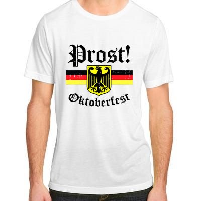 Prost Oktoberfest German Flag Crest Eagle Bavarian Adult ChromaSoft Performance T-Shirt