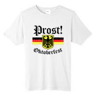 Prost Oktoberfest German Flag Crest Eagle Bavarian Tall Fusion ChromaSoft Performance T-Shirt