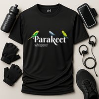 Parakeet Owner Gift Bird Lover Parakeet Whisperer Cooling Performance Crew T-Shirt