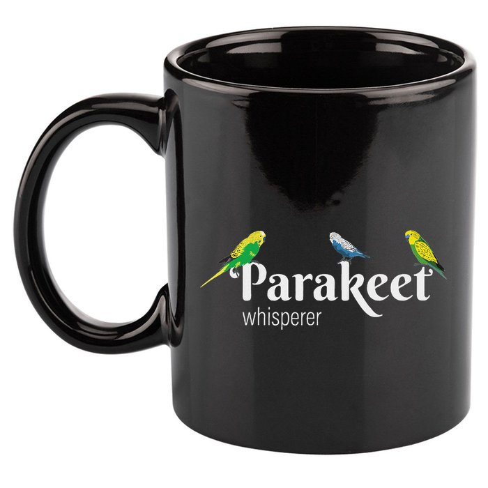 Parakeet Owner Gift Bird Lover Parakeet Whisperer 11oz C Handle Ceramic Mug