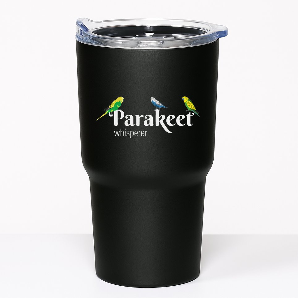 Parakeet Owner Gift Bird Lover Parakeet Whisperer Tumbler