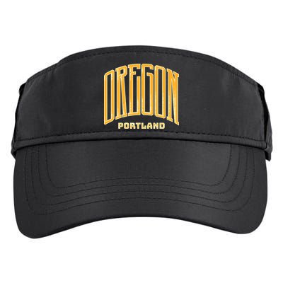 Portland Oregon Giant Logo Adult Drive Performance Visor