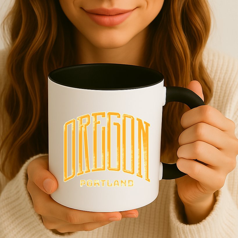 Portland Oregon Giant Logo Mug