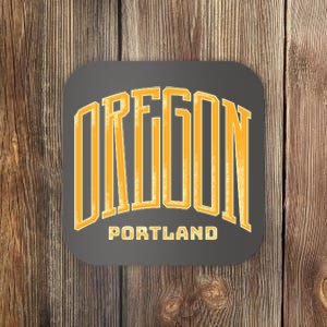 Portland Oregon Giant Logo Coaster