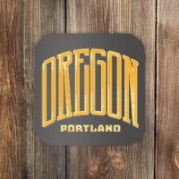 Portland Oregon Giant Logo Coaster