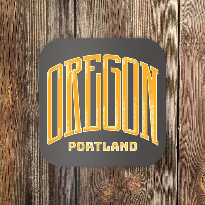 Portland Oregon Giant Logo Coaster