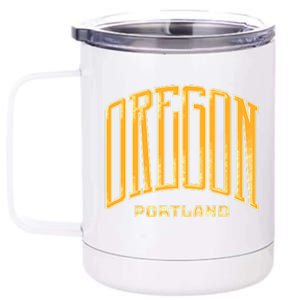 Portland Oregon Giant Logo 12 oz Stainless Steel Tumbler Cup