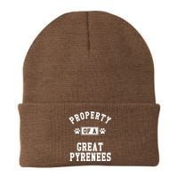 Property Of Great Pyrenees Knit Cap Winter Beanie