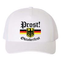 Prost Oktoberfest German Flag Crest Eagle Bavarian Yupoong Adult 5-Panel Trucker Hat