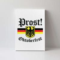 Prost Oktoberfest German Flag Crest Eagle Bavarian Canvas