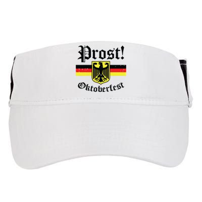 Prost Oktoberfest German Flag Crest Eagle Bavarian Adult Drive Performance Visor