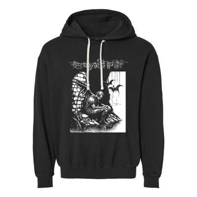 Portrayal Of Guilt Weeping Garment-Dyed Fleece Hoodie