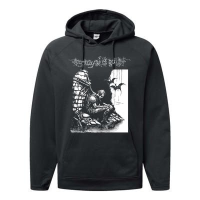 Portrayal Of Guilt Weeping Performance Fleece Hoodie