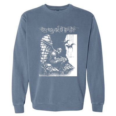 Portrayal Of Guilt Weeping Garment-Dyed Sweatshirt