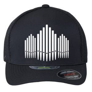 Pipe Organ Gift Flexfit Unipanel Trucker Cap