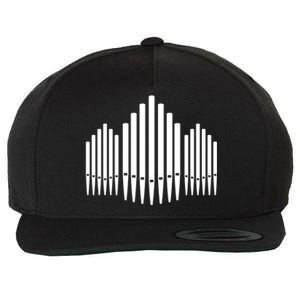 Pipe Organ Gift Wool Snapback Cap