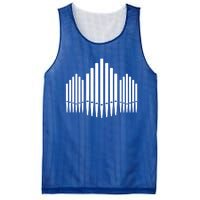 Pipe Organ Gift Mesh Reversible Basketball Jersey Tank