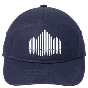 Pipe Organ Gift 7-Panel Snapback Hat