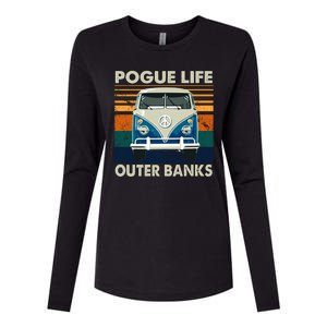 Pogue Life Womens Cotton Relaxed Long Sleeve T-Shirt