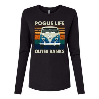 Pogue Life Womens Cotton Relaxed Long Sleeve T-Shirt