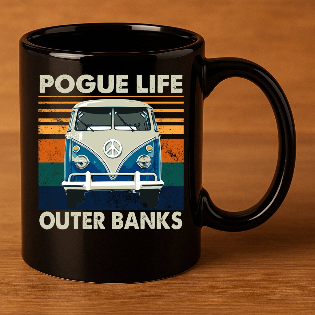 Pogue Life 11oz C Handle Ceramic Mug