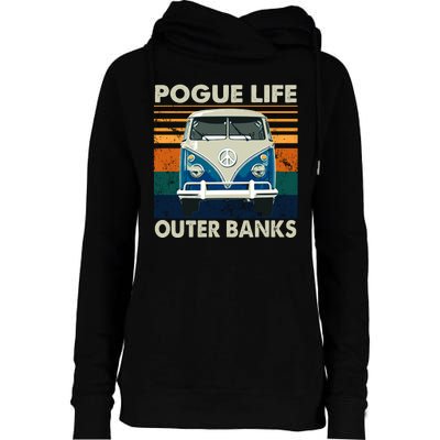 Pogue Life Womens Funnel Neck Pullover Hood