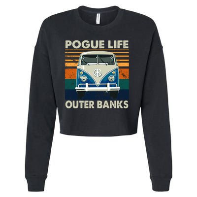 Pogue Life Cropped Pullover Crew