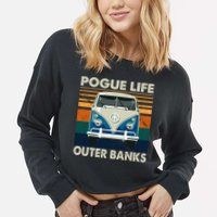 Pogue Life Cropped Pullover Crew