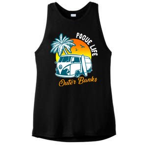 Pogue Life Banks Bronco Van Outer Ladies PosiCharge Tri-Blend Wicking Tank