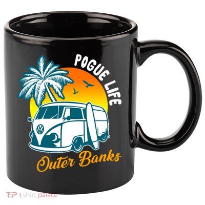 Pogue Life Banks Bronco Van Outer 11oz C Handle Ceramic Mug
