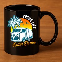 Pogue Life Banks Bronco Van Outer 11oz C Handle Ceramic Mug