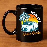 Pogue Life Banks Bronco Van Outer 11oz C Handle Ceramic Mug