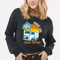 Pogue Life Banks Bronco Van Outer Cropped Pullover Crew