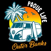 Pogue Life Banks Bronco Van Outer Cropped Pullover Crew