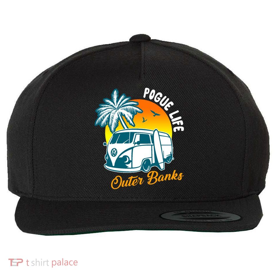 Pogue Life Banks Bronco Van Outer Wool Snapback Cap