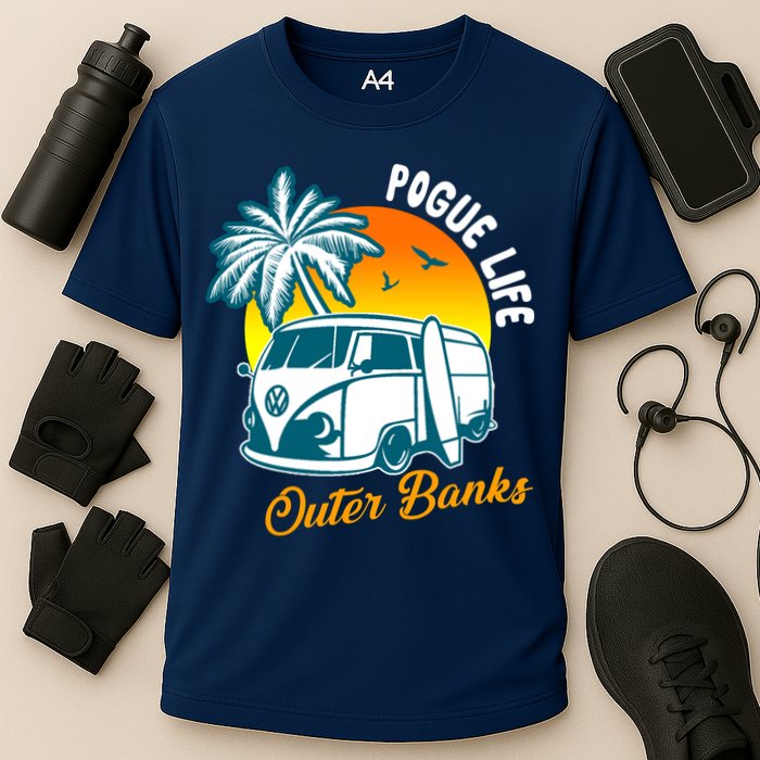 Pogue Life Banks Bronco Van Outer Cooling Performance Crew T-Shirt