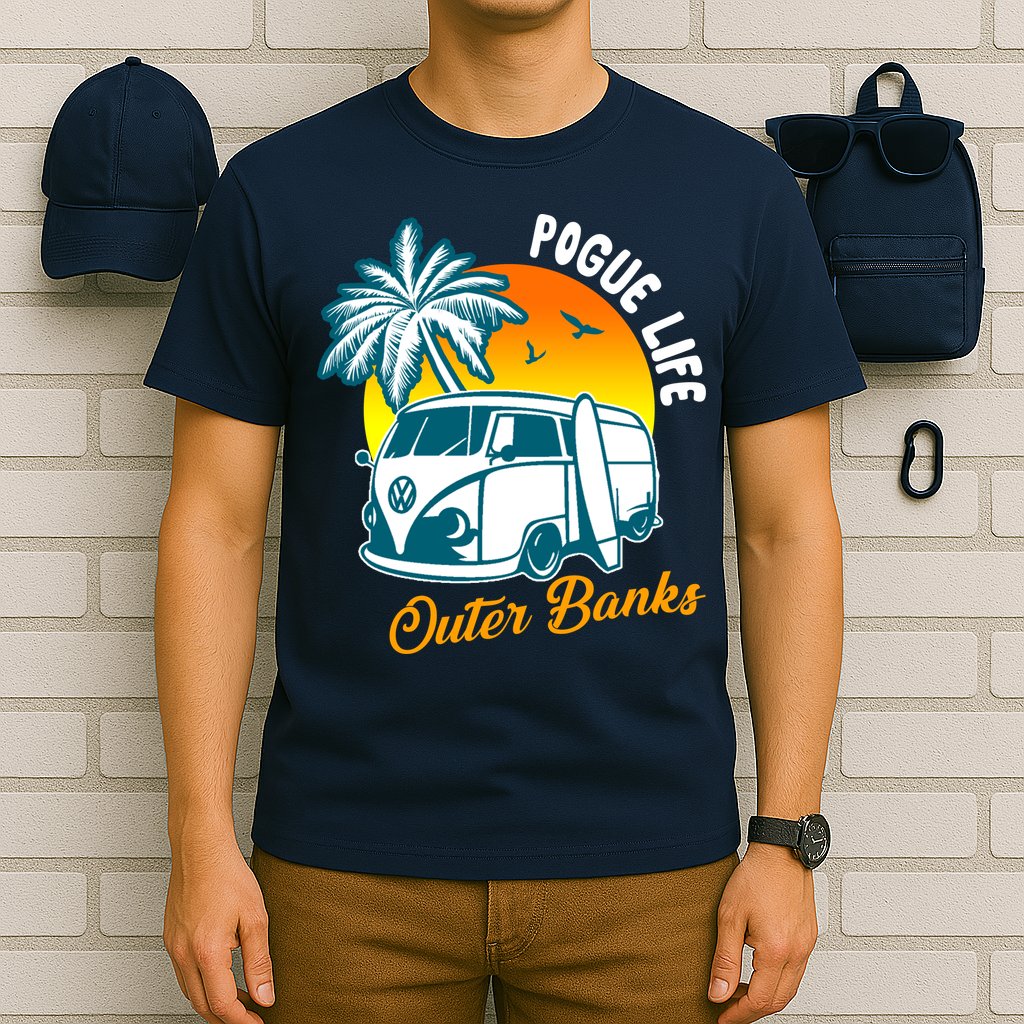 Pogue Life Banks Bronco Van Outer T-Shirt
