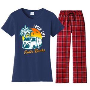 Pogue Life Banks Bronco Van Outer Women's Flannel Pajama Set