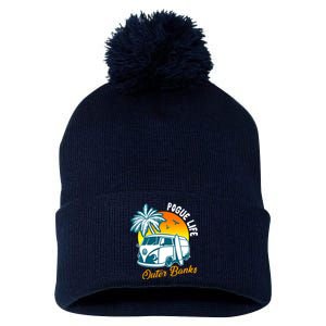 Pogue Life Banks Bronco Van Outer Pom Pom 12in Knit Beanie