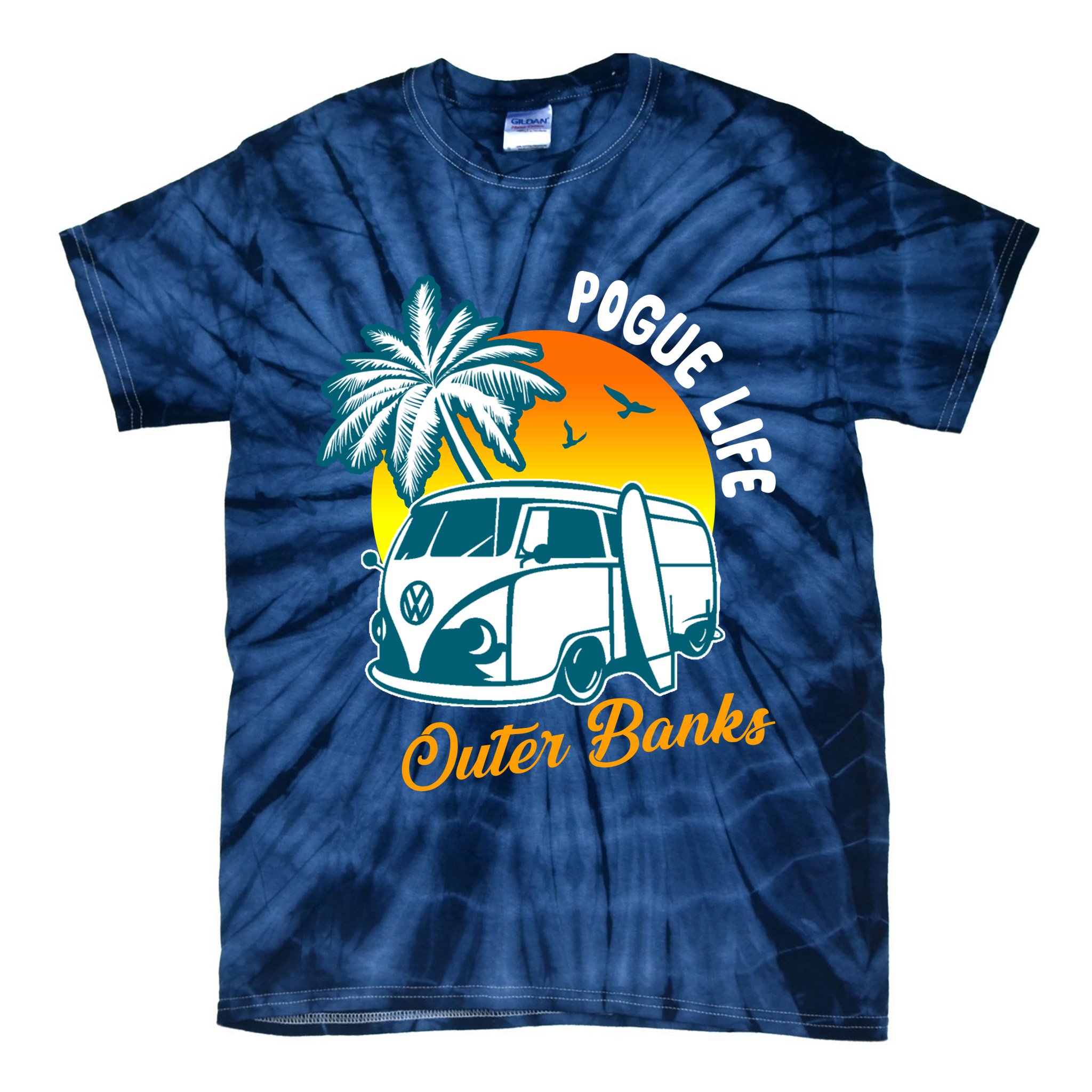 Pogue Life Banks Bronco Van Outer Tie-Dye T-Shirt